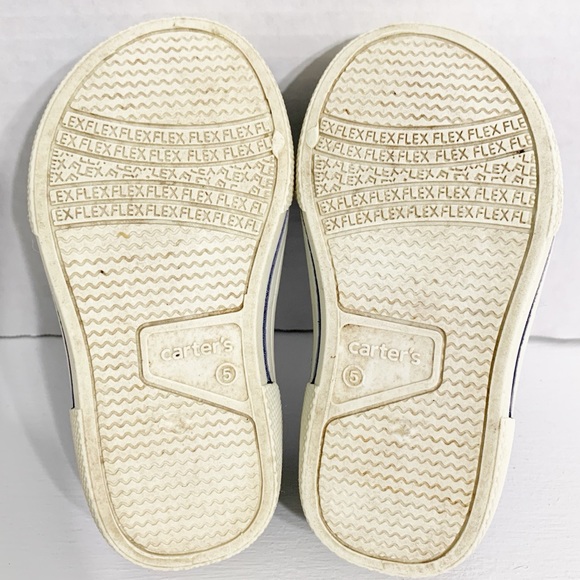 Carter’s Damon Allover Dinosaur Print Casual Canvas Slip-on Sneakers Skate Shoe - Picture 7 of 8